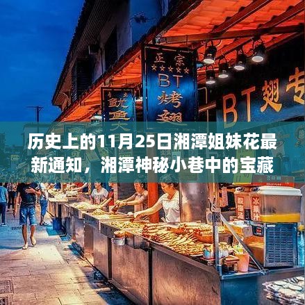 歷史上的11月25日湘潭姐妹花揭秘，神秘小巷中的寶藏小店最新通知