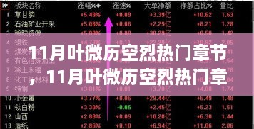11月葉微歷空烈熱門章節(jié)探秘，網(wǎng)絡小說魅力深度解析