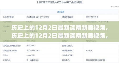 歷史上的12月2日灤南新聞視頻回顧，特性、體驗與競品對比全面解讀