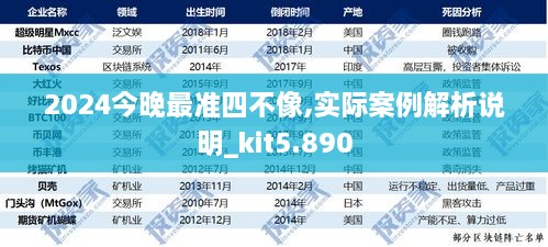 2024今晚最準(zhǔn)四不像,實(shí)際案例解析說(shuō)明_kit5.890