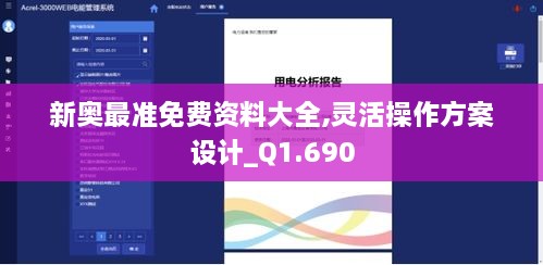 新奧最準免費資料大全,靈活操作方案設計_Q1.690