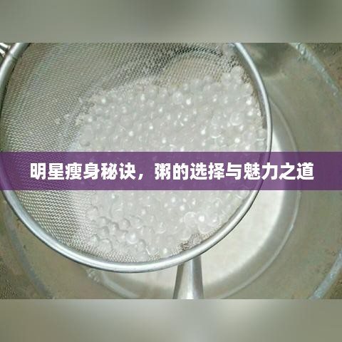 明星瘦身秘訣，粥的選擇與魅力之道