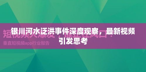 銀川河水泛洪事件深度觀察，最新視頻引發(fā)思考