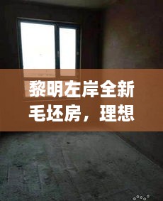 黎明左岸全新毛坯房，理想三室二衛(wèi)二廳居住空間